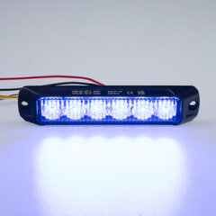 PROFI výstražné LED světlo vnější, modré, 12-24V, ECE R65 CH-060B
