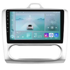 HIZPO KXFDFCS91/92 Autorádio 9" Android 13 pro Ford Focus 2 Barva: Stříbrná, Ovládání klimatizace: Digitální klimatizace, Výkonnostní varianta: P9002C CHR510_SVE2