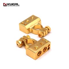 KUERL zlacené svorky baterie 2ks (4 in) g4-34