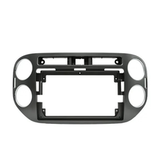 KXTIGUAN91 Rámeček s napájecím kabelem pro 9" autorádio do VW Tiguan Šedý rámeček: Šedý rámeček CHR1596_SED