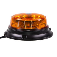 LED maják, 12-24V, 12x1W oranžový, pevná montáž, ECE R65 wl180fix3