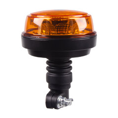 LED maják, 12-24V, 12x1W oranžový, montáž na držák, ECE R65 wl180hr