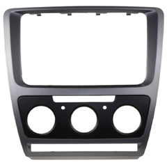 Rámeček pro autorádia do Škoda Octavia 2 FL s manuálním ovládáním klimatizace CHR1833