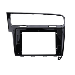 KXVWGF7101 Rámeček s napájecím kabelem pro 10,1" autorádio do VW Golf 7 Černý rámeček: Černý rámeček CHR1605_CER