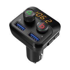 Bluetooth/MP3/FM modulátor bezdrátový s USB/SD portem do CL s Bass Booster, dálkovým ovladačem 80559d