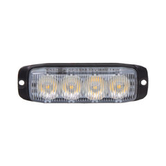 PROFI SLIM výstražné LED světlo vnější, oranžové, 12-24V, ECE R65 CH-03