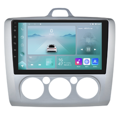 HIZPO KXFDFCS91/92 Autorádio 9" Android 13 pro Ford Focus 2 Barva: Stříbrná, Ovládání klimatizace: Manuální klimatizace, Výkonnostní varianta: P9002CP CHR510_SVE