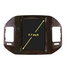 HIZPO MBPJR9701 Autorádio 9,7“ Android 13 pro Mitsubishi Pajero V60 V68 V73 Model: 8S9701 (8+128GB) - Hnědý rámeček CHR2678_8S9701M