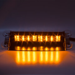 PREDATOR LED vnitřní, 8x LED 3W, 12V, oranžový kf741
