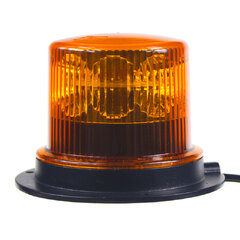 x PROFI LED maják 12-24V 36x1W oranžový magnet ECE R65 130x90 mm 911-36m
