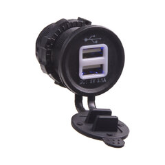 2x USB nabíječka (zásuvka) voděodolná do panelu 34523a