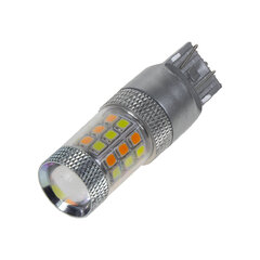 LED T20 (7443) bílá/oranžová, 12V, 42LED/2835SMD 95248