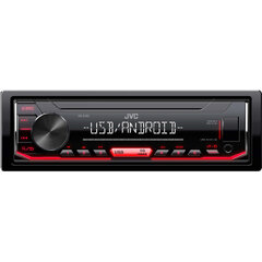 JVC autorádio bez mechaniky/USB/AUX/červené podsvícení/odnímatelný panel KD-X162