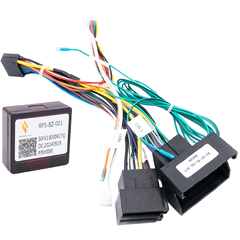 2DIN Propojovací kabel s CANBUS pro autorádio - FAKRA (MOST) do 16PIN - Mercedes-Benz A / B / Sprinter / Vito / Viano CC036