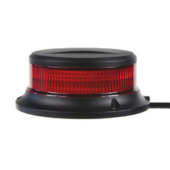 LED maják, 12-24V, 18x1W červený, pevná montáž ECE R10 wl310fixred