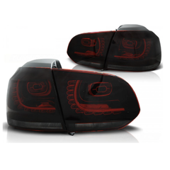 VLAND YAB-GEF-0183A Zadní LED světla VW Golf 6 hatchback Barva: Červená kouřová CHR1510_CER3