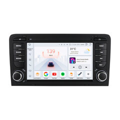 HIZPO ADA37001 Autorádio 7“ Android 13 Audi A3 8P Model: 6SADA37001P (6+64GB) CHR6SADA37001P