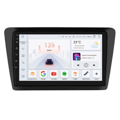 HIZPO KXRAPID91/92 Autorádio 9“ Android pro Škoda Rapid Barva rámečku: Černá lesklá, Model: S9004 (4+32GB) CHR537_LES