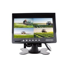 TFT7A4 Monitor 7" 4ch 4split 4PIN 12/24V tft7a4