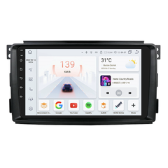 HIZPO KXSMFT91 Autorádio 9" Android pro Smart Fortwo 451 (2010-2015) Model: P9002CP (2+32GB) CHR4601_P90