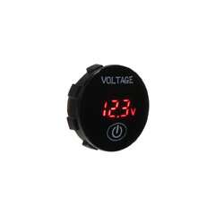 Digitální voltmetr 5-36V červený s ukazatelem stavu baterie