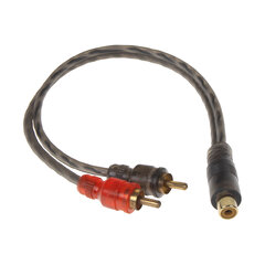 RCA Y audio kabel, 1x samice, 2x samec pc1-52m