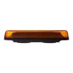 LED rampa oranžová, 84LEDx0,5W, magnet, 12-24V, 304mm, ECE R65 R10 sre2-210/P