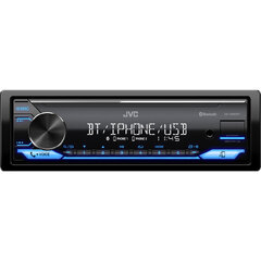 JVC autorádio bez mechaniky/Bluetooth/USB/AUX/modrá barva podsvícení/odním.panel KD-X382BT