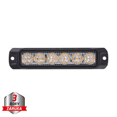 PROFI výstražné LED světlo vnější, oranžové, 12-24V, ECE R65 CH-060A