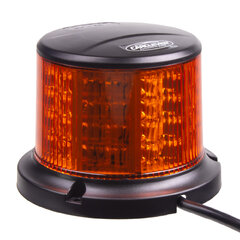 LED maják, 12-24V, 64x0,5W, oranžový, pevná montáž, ECE R65 R10 wl321fix