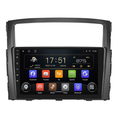 Isudar 2DIN autorádio T72-IEV55 Android, Mitsubishi Pajero IV B320