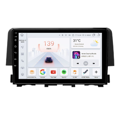 HIZPO KXCIVIC9001 Autorádio 9" Android 13 pro Honda Civic 10 Model: S9004 (4+32GB) CHR786