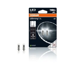 OSRAM LED 12V T4W BA9s bílá (2ks) Duo-blister 3893DWP-2BL