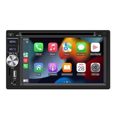 2DIN autorádio s 6,2" LCD / DVD / USB / Bluetooth / CarPlay / AndroidAuto / Mirrorlink scc195cadvd