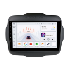 HIZPO KXJPRGD91 Autorádio 9" Android pro Jeep Renegade Model: S9004 (4+32GB) CHRS9904_KXJPRGD91