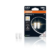 OSRAM LED 12V W5W W2,1x9,5d oranžová (2ks) Duo-blister 2827DYP-2BL