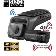 Thinkware U3000PRO 2CH Autokamera 4K+2K, HDR, WiFi, GPS, BT, mikrovlnné senzory U3000PRO 2CH