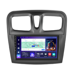 Isudar 2DIN autorádio T68B-IEV81 Android, Dacia Logan II, Sandero II s hranatými průduchy T68B-UN06M/A7653