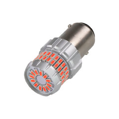 LED BAY15d červená, 12V, 60LED/3014SMD, 360° 951416red