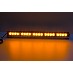 LED světelná alej, 20x LED 3W, oranžová 580mm, ECE R10 kf756-5
