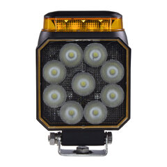 LED světlo obdélníkové bílé/oranžové, 14W, 101x127,6mm, ECE R65 wl-441wo