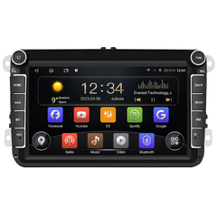 Isudar 2DIN autorádio VW0803F Android s GPS - Výstavní Varianta: T75 - RAM 8GB, ROM 128 GB 4915/T75