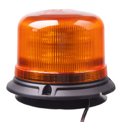 LED maják, 12-24V, 16x5W LED oranžový, magnet, ECE R65 wl822