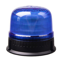 LED maják, 12-24V, 24xLED modrý, pevná montáž, ECE R65 wl825fixblue