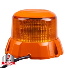 Robustní oranžový LED maják, oranž.hliník, 48W, ECE R65 wl404