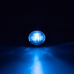 PROFI výstražné LED světlo vnější, 12-24V, modré, ECE R65 911-p3blu