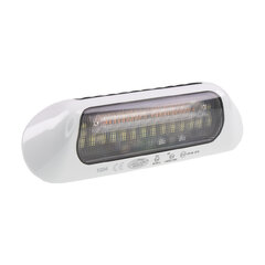 LED světlo nástěnné s výstražným světlem, bílé, 48W, ECE R65 wl-B035W