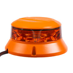 Robustní oranžový LED maják, oranž.hliník, 36W, ECE R65 wl402fix