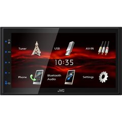 JVC 2DIN FM autorádio/6,8" displej/USB/AUX/Bluetooth/USB Mirroring pro Android KW-M180BT
