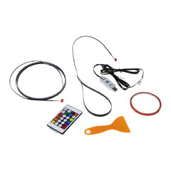 LED ambientní osvětlení RGB do USB, Bluetooth, 1,1+0,37m 95RGB-SET16